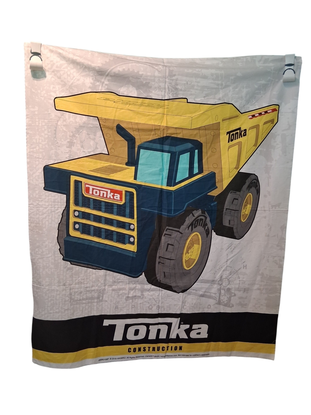 Hasbro Tonka Fabric Panel -  Construction Truck 3155